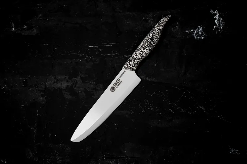 Samura Inca SIN-0085W coltello chef ceramica 187 mm