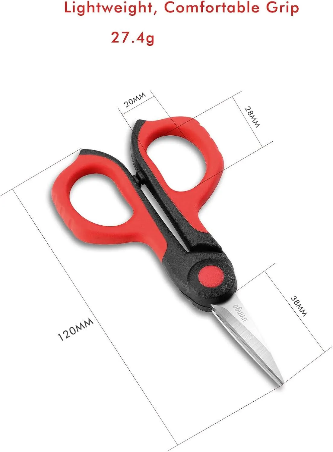 LIVINGO 4.5" Forbicine Ricamo Punta Fine 2 Pezzi
