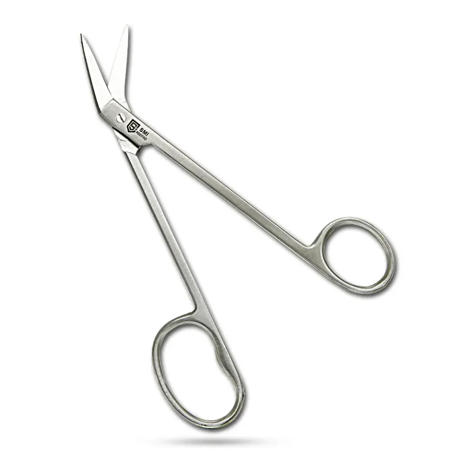 SMI Manico Lungo 16 cm Forbici Unghie Piedi 1 Pezzo Acciaio Inox