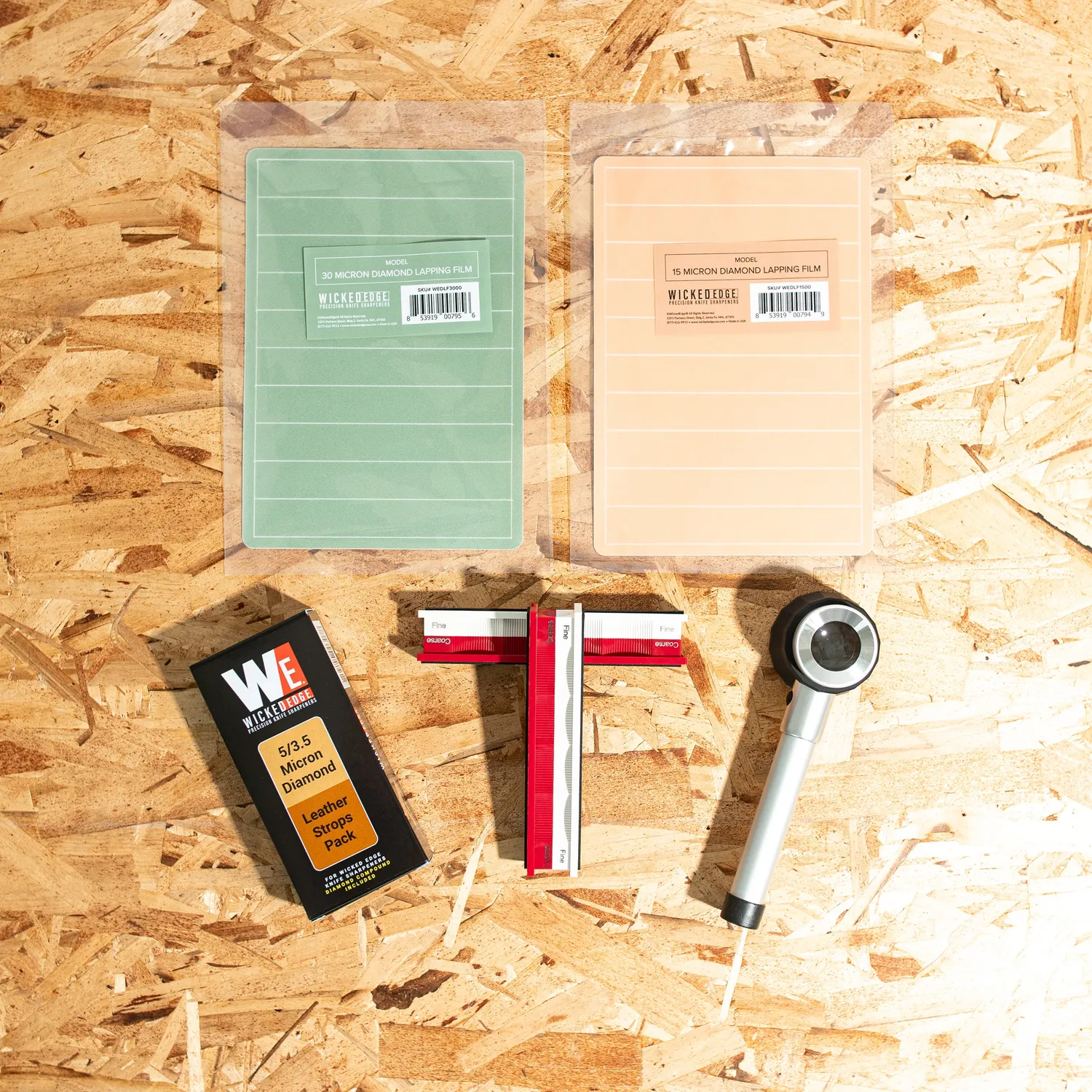 Wicked Edge Edge Kit V Field Dressing kit affilatura caccia convesso