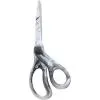 LIVINGO Marble Grey forbici ufficio 8 pollici bianche