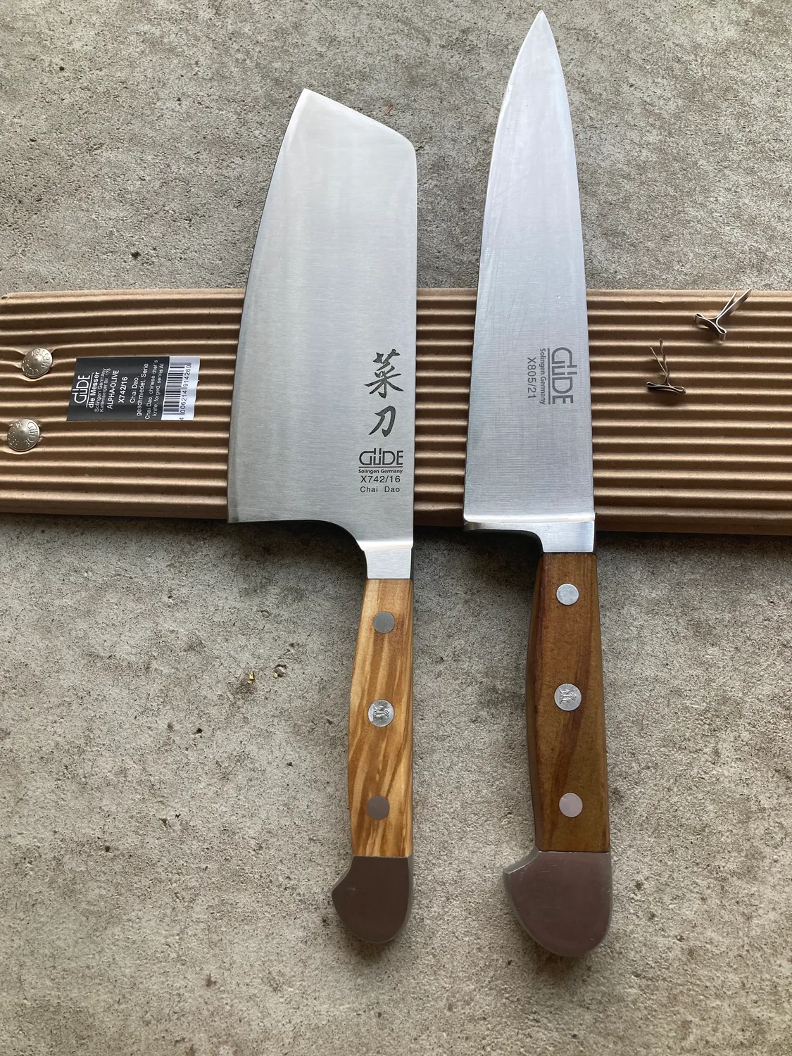 Güde Alpha Olive Chai Dao 16 cm Ulivo Cinese