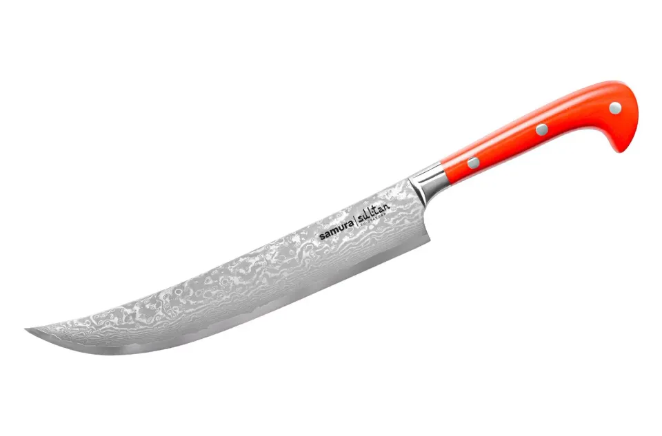 Samura Sultan SU-0045DBR Coltello Pchak 210 mm Damasco 67