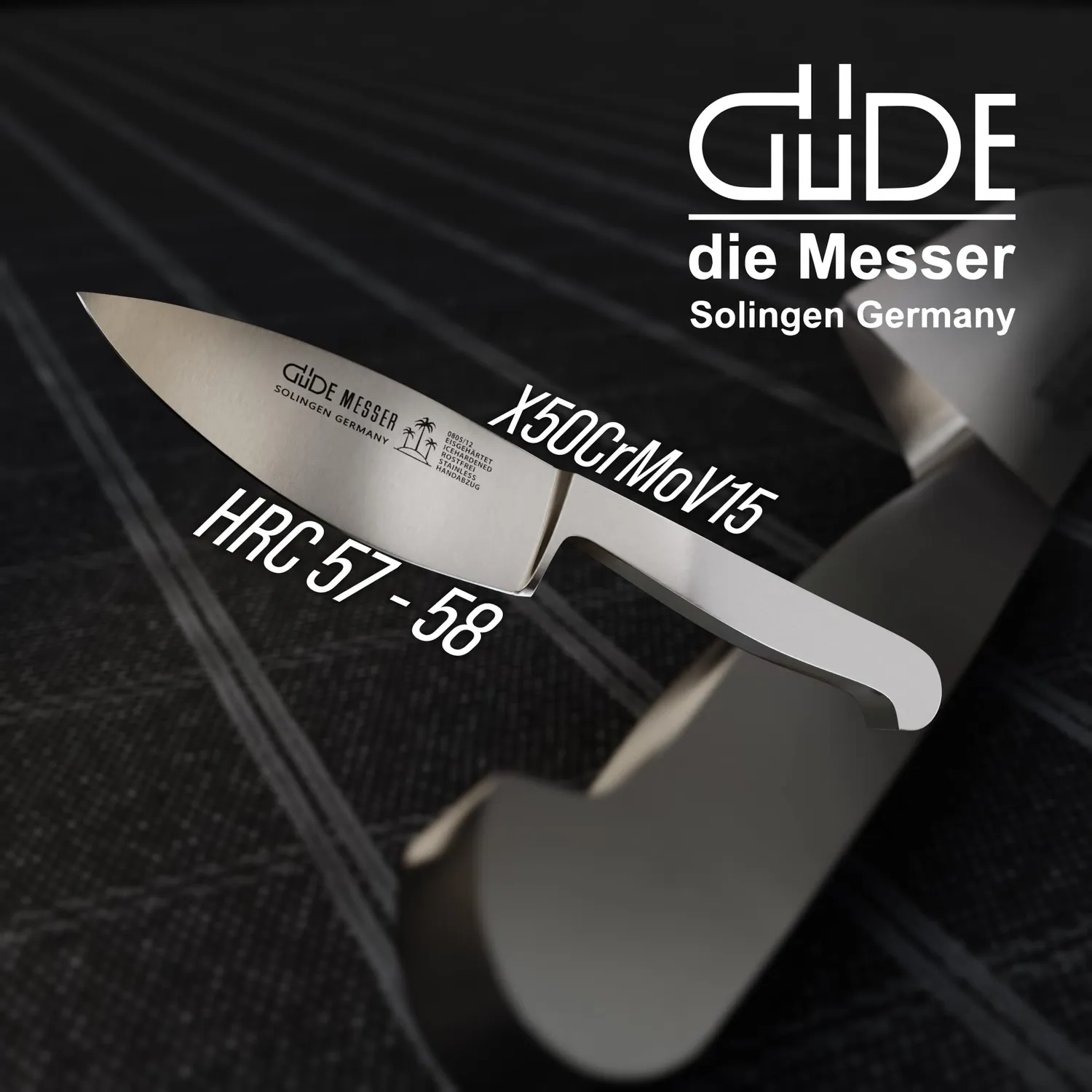 Güde Kappa Coltello Formaggio Duro 12 cm Forgiato