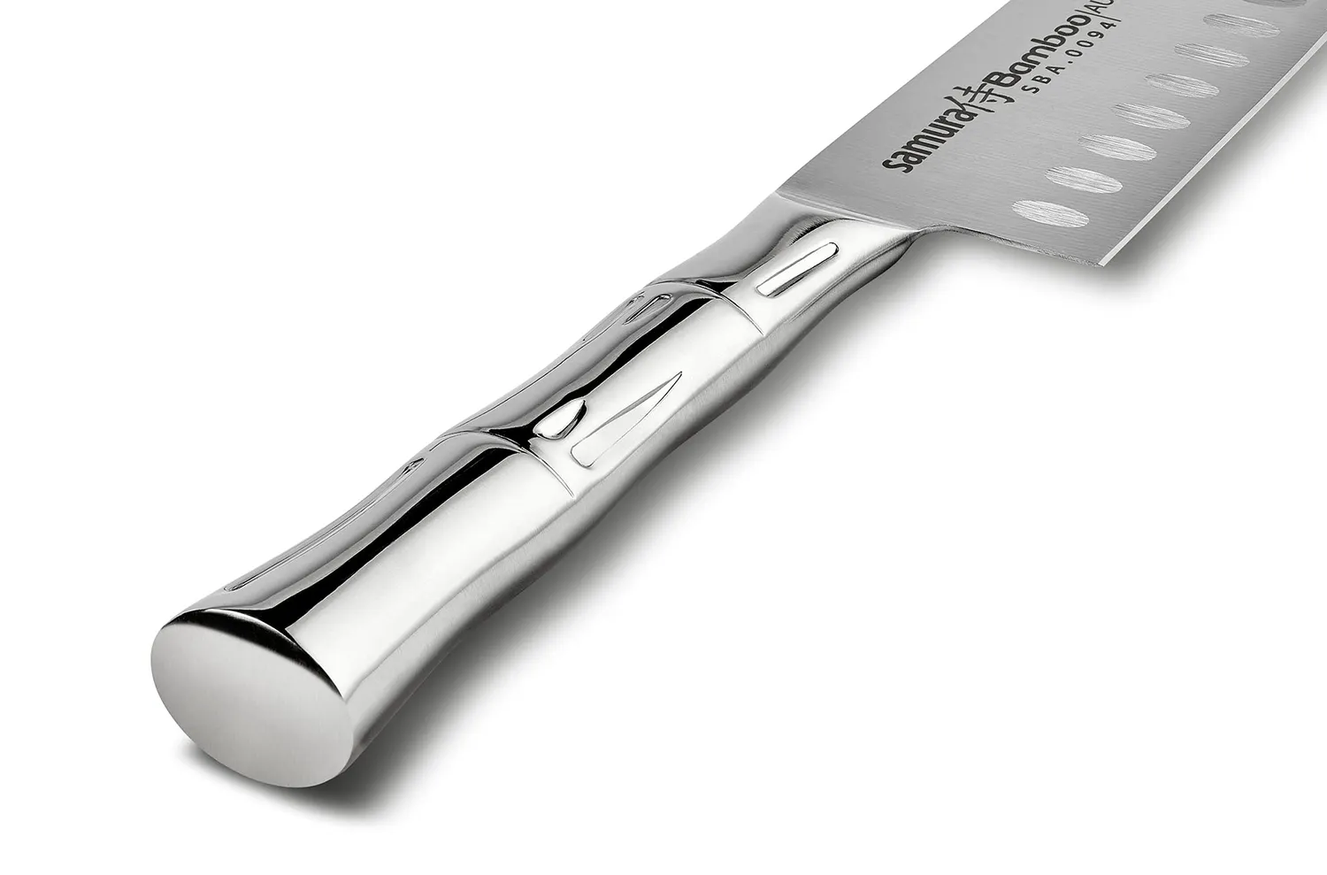 Samura Bamboo santoku 160 mm alveolato AUS-8