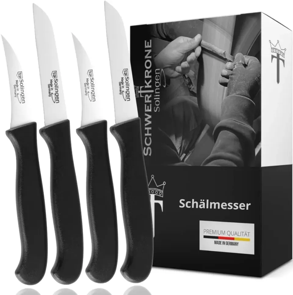 Schwertkrone 1060-4 spelucchini set 4 pezzi inox
