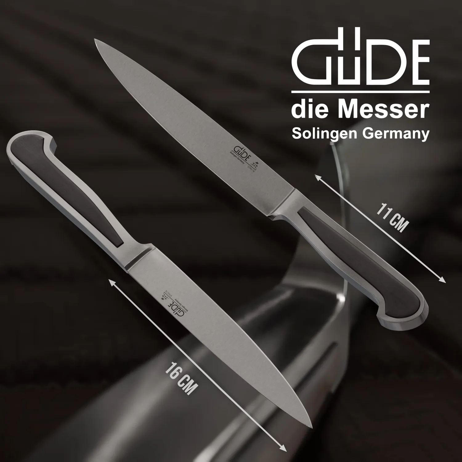 Güde Delta coltello preparazione 16 cm grenadilla