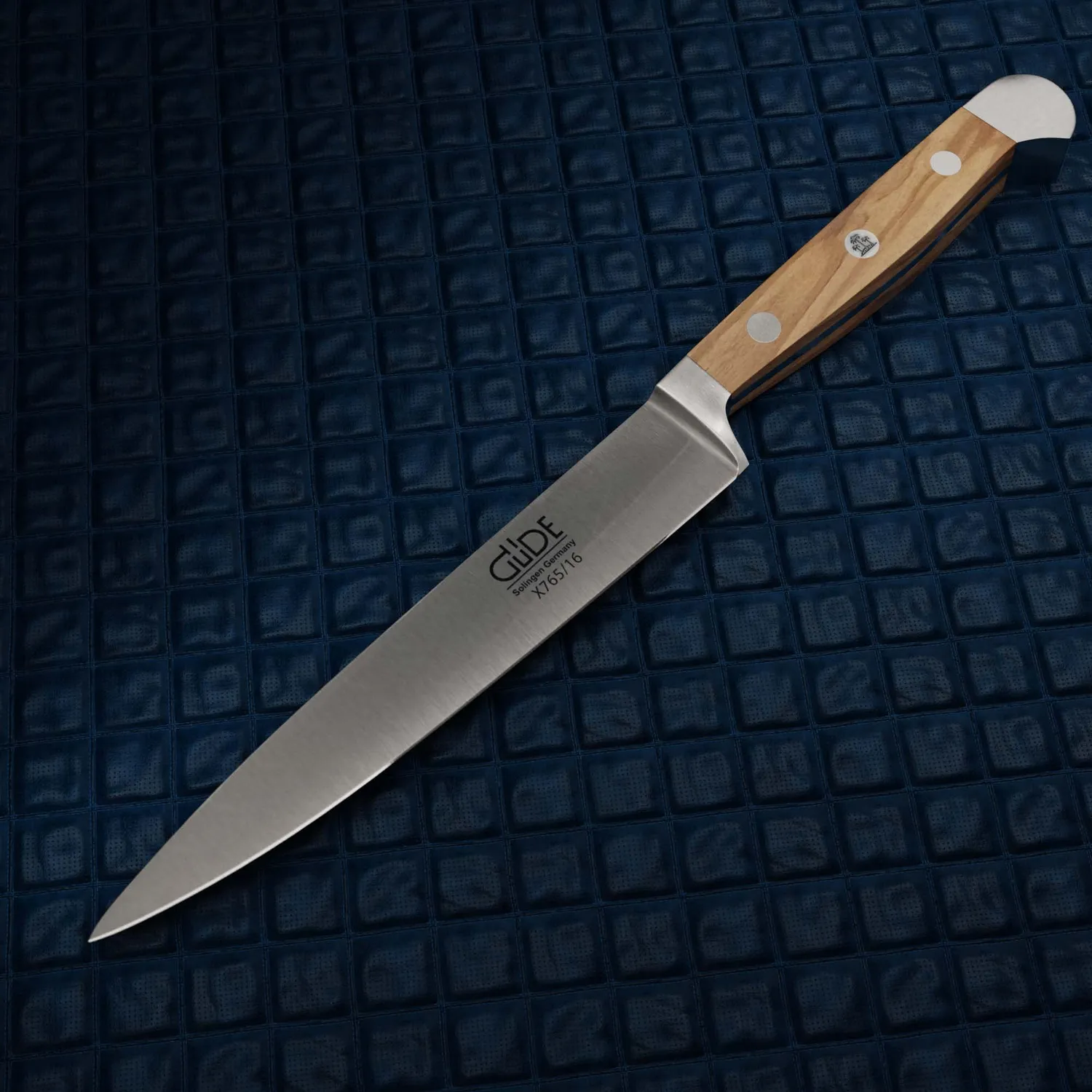 Güde Alpha Olive coltello preparazione 16cm legno ulivo