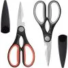 LIVINGO Forbici Cucina Multiuso Inox 2 Pezzi Apribottiglie