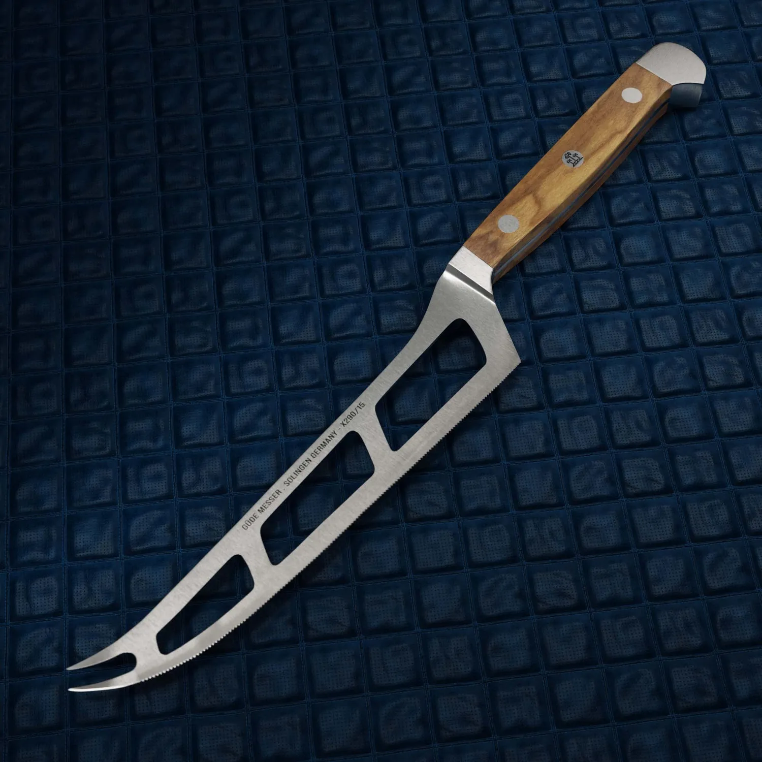 Güde Alpha Olive Coltello Formaggio Morbido 15 cm Ulivo