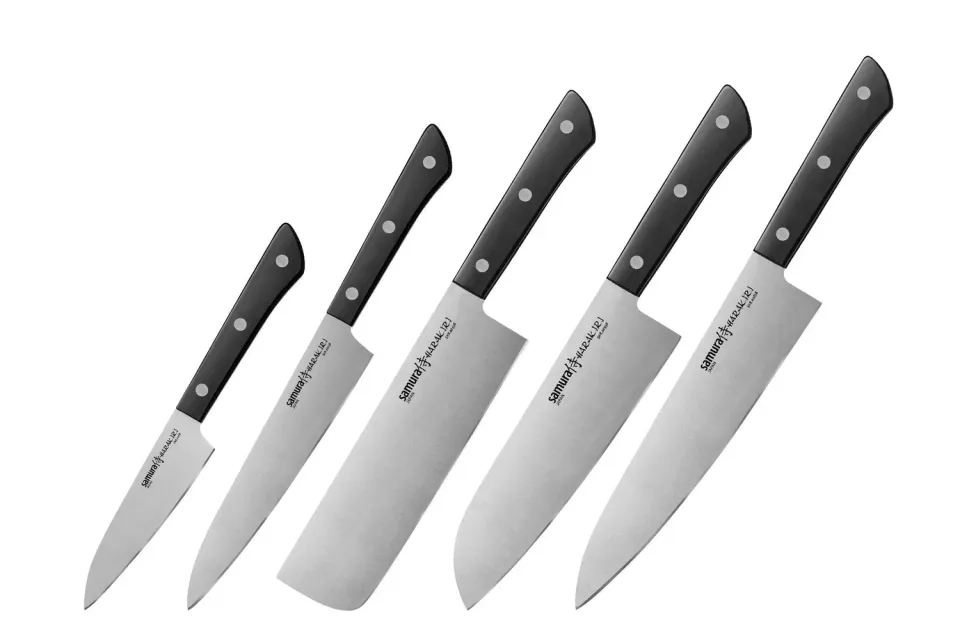 Samura Harakiri SHR-0250B set coltelli 5 pezzi AUS-8