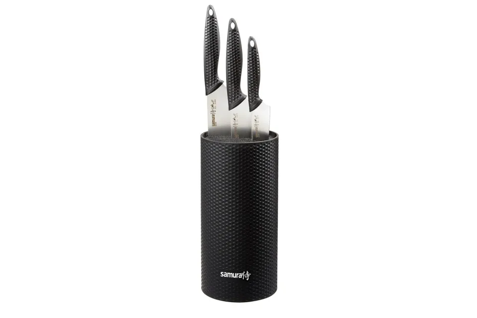 Samura Golf SG-04 set coltelli 3 pezzi con supporto AUS-8