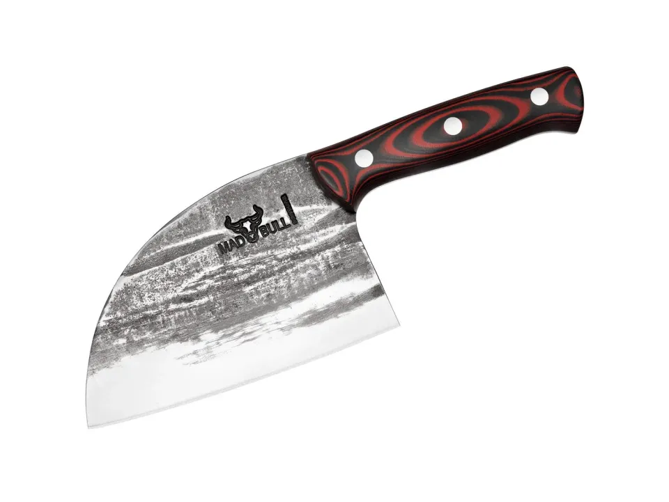 Samura Mad Bull SMB-0041R mannaia serba rossa 145 mm