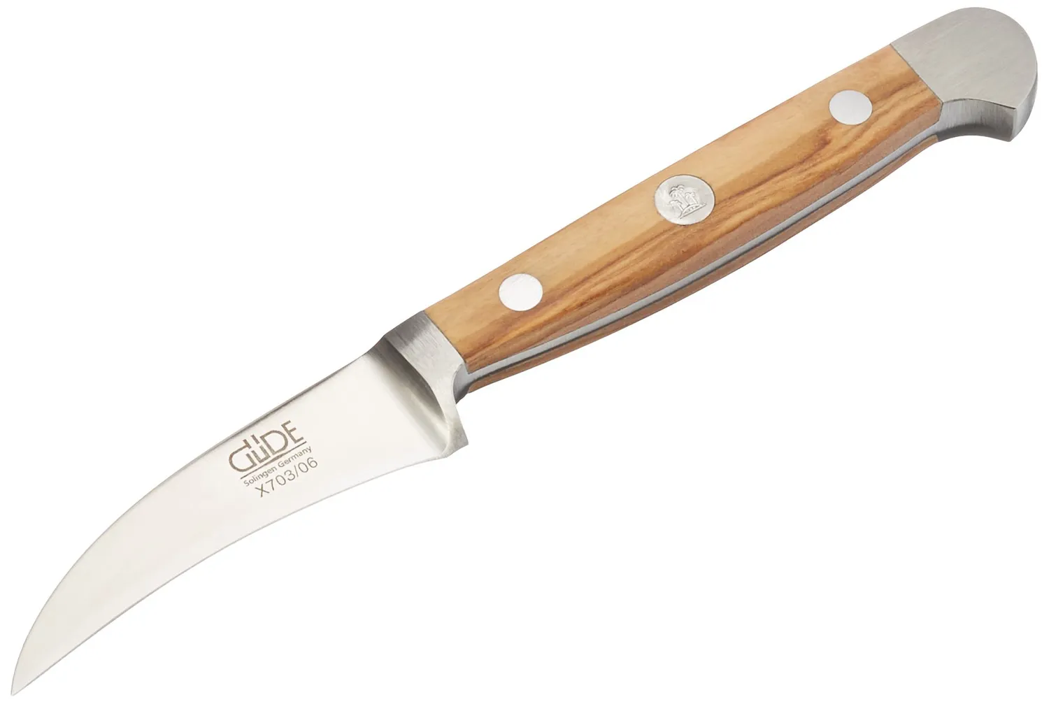 Güde Alpha Olive Spelucchino Curvo 6 cm Ulivo