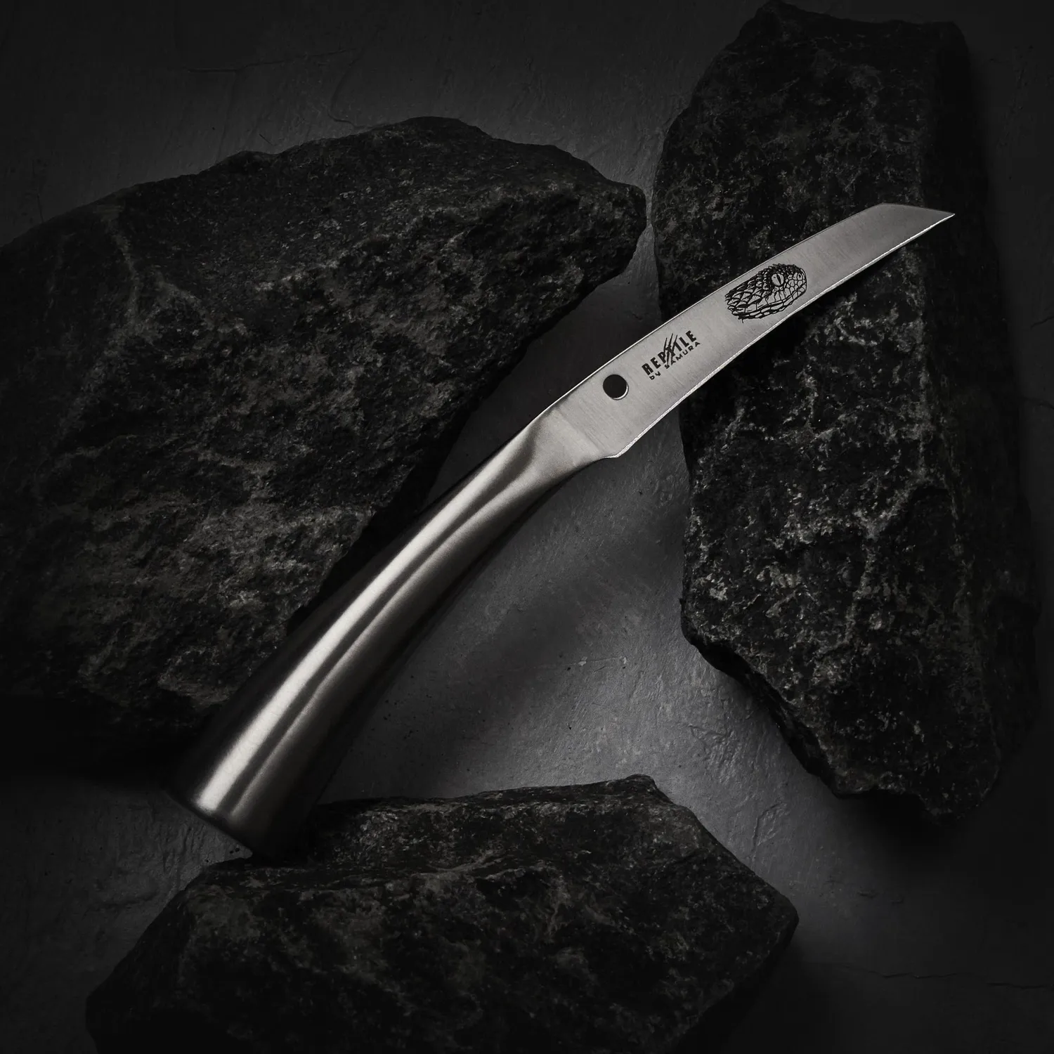Samura Reptile SRP-0010G spelucchino curvo 82 mm AUS-10