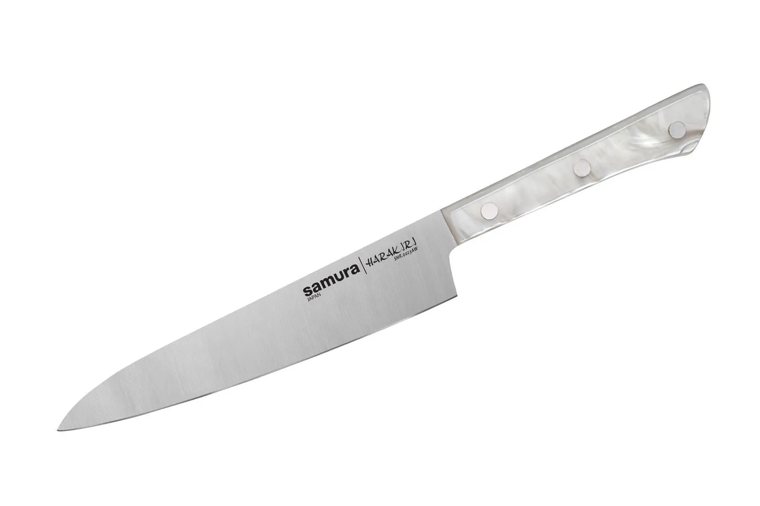Samura Harakiri SHR-0220AW set 3 coltelli cucina acrilico