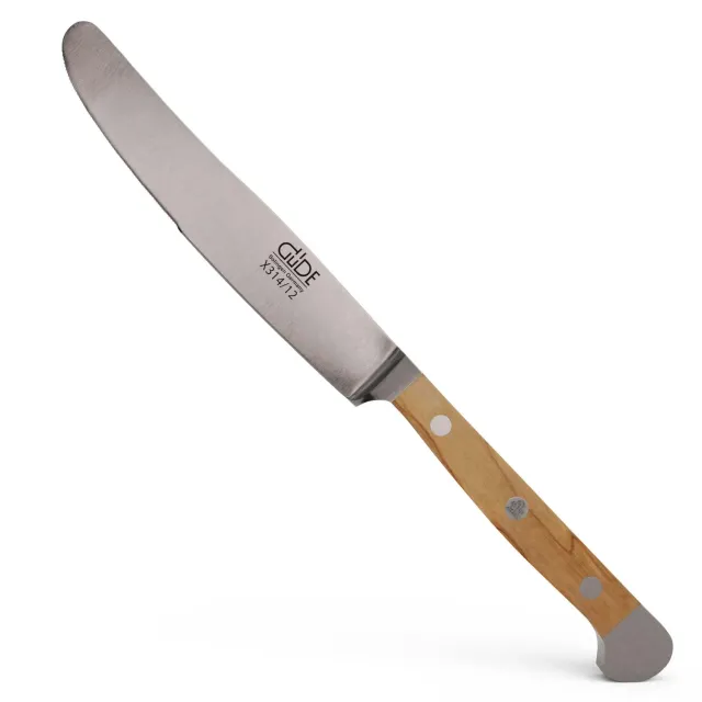 Güde Alpha Olive coltello tavola 12 cm legno ulivo