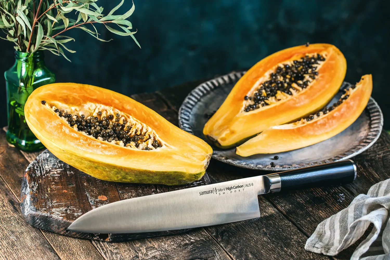 Samura Mo-V SM-0087 coltello chef 240 mm AUS-8