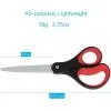 LIVINGO Forbici Ufficio 8 Pollici Set 36 Pezzi Multiuso Inox