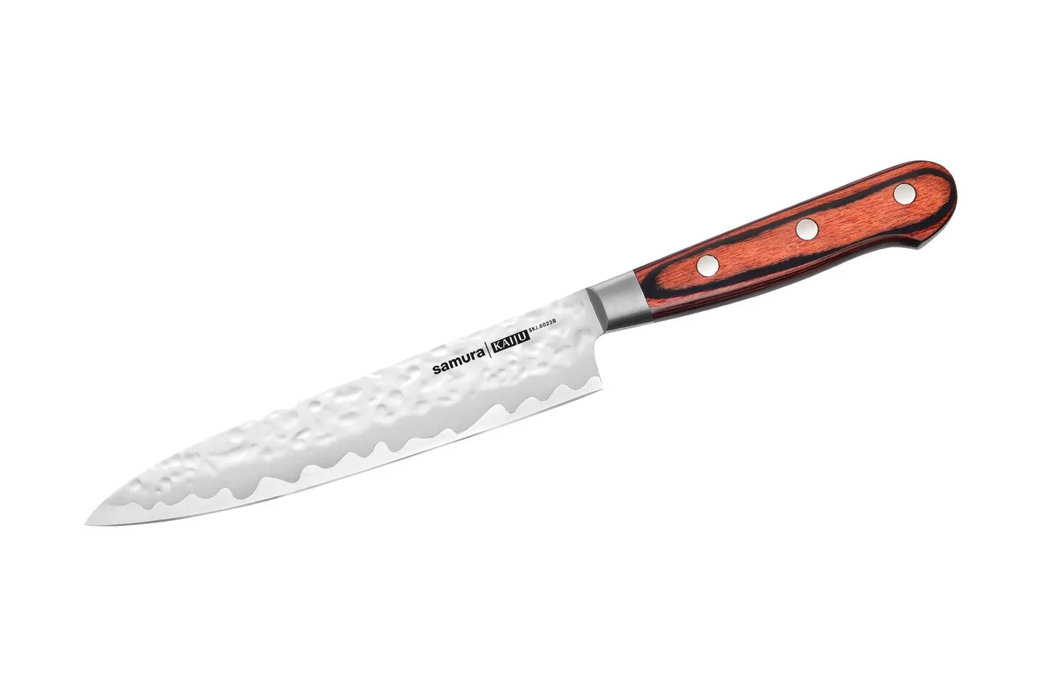 Samura Kaiju SKJ-0220B set coltelli 3 pezzi martellati