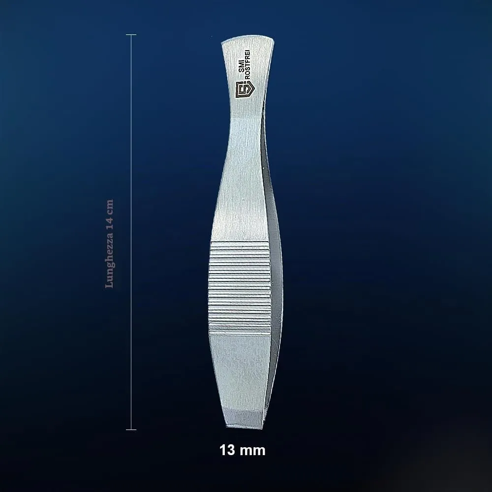 SMI Pinzetta Lische Pesce 14 cm Acciaio Inox