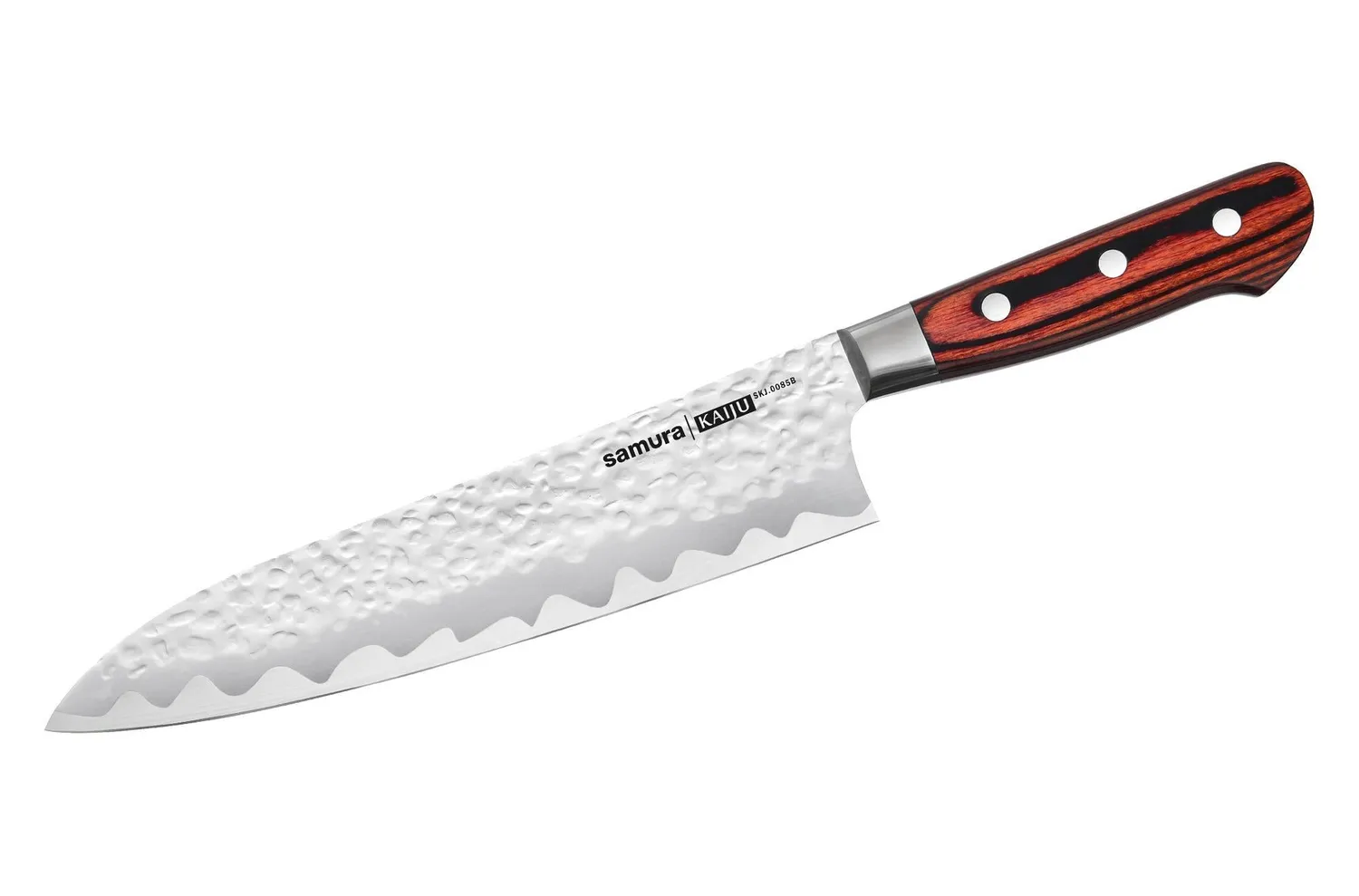 Samura Kaiju SKJ-0220B set coltelli 3 pezzi martellati