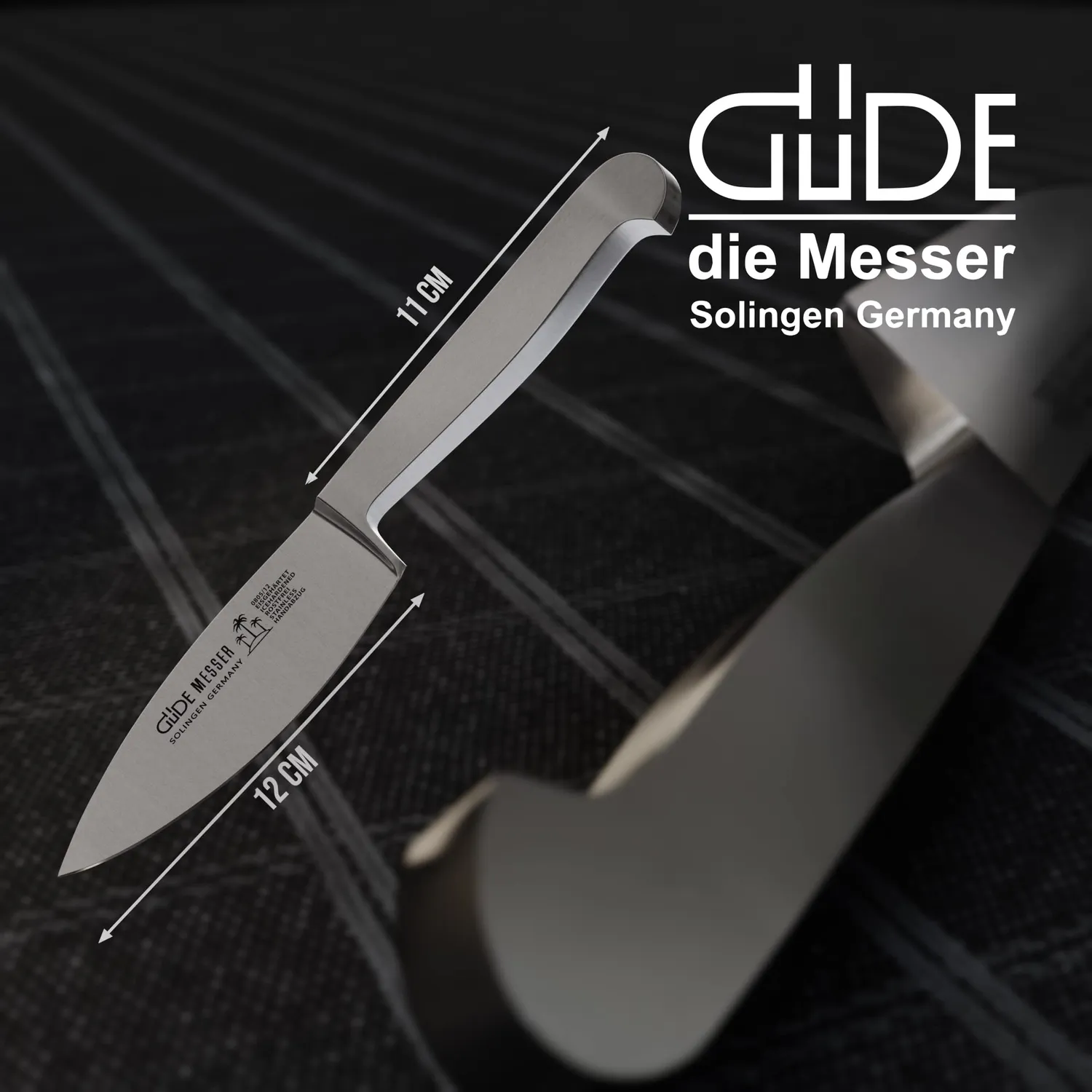 Güde Kappa Coltello Formaggio Duro 12 cm Forgiato