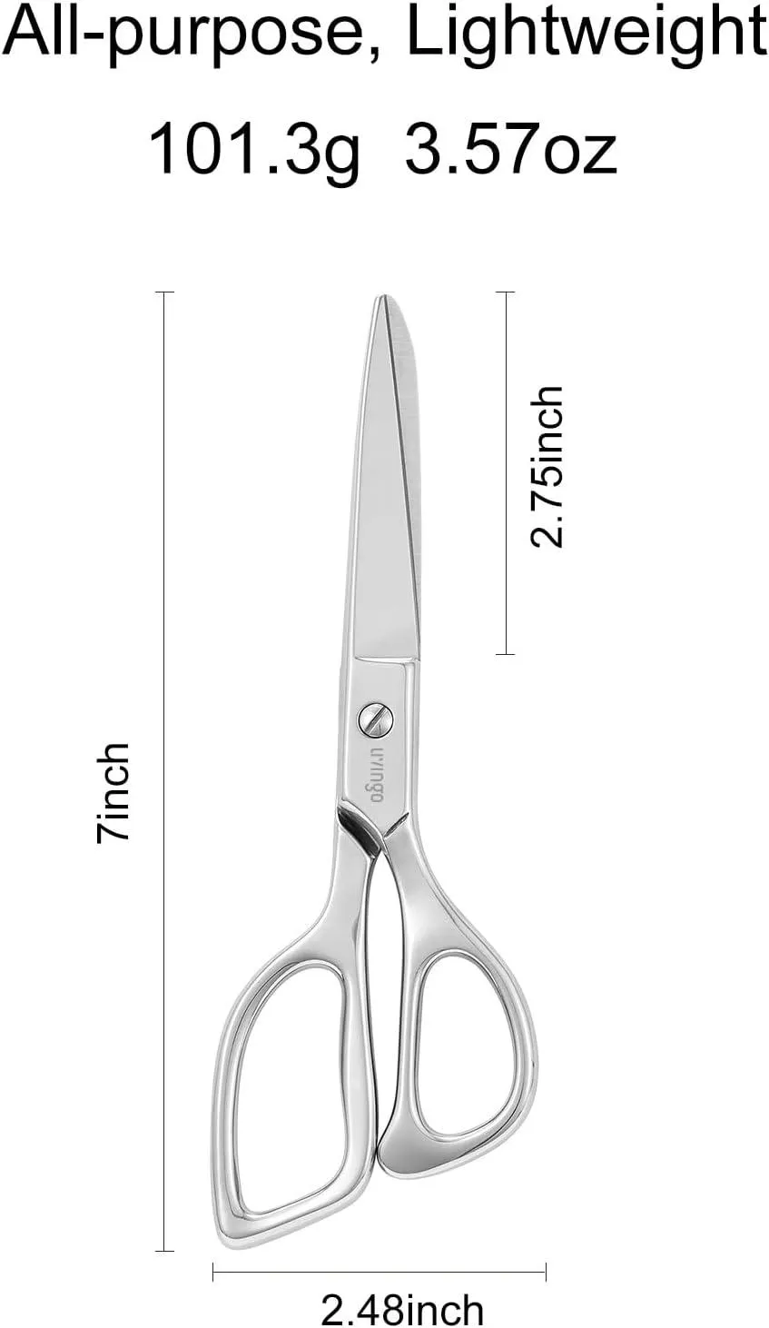 LIVINGO Forbici Sarto Forjate 7" Tessuto Carbonio