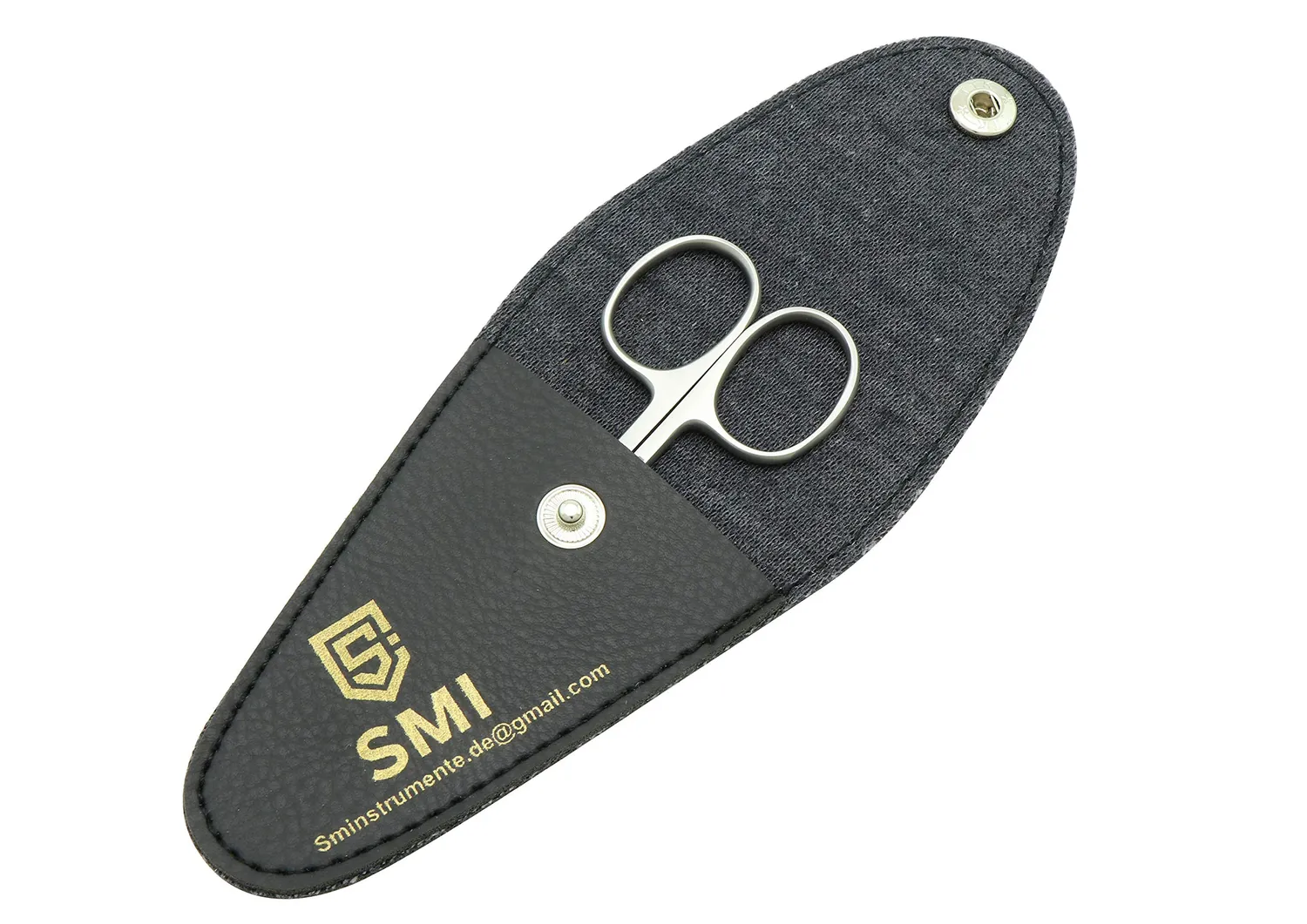 SMI forbicine unghie neonato punta rotonda 3,5 pollici acciaio