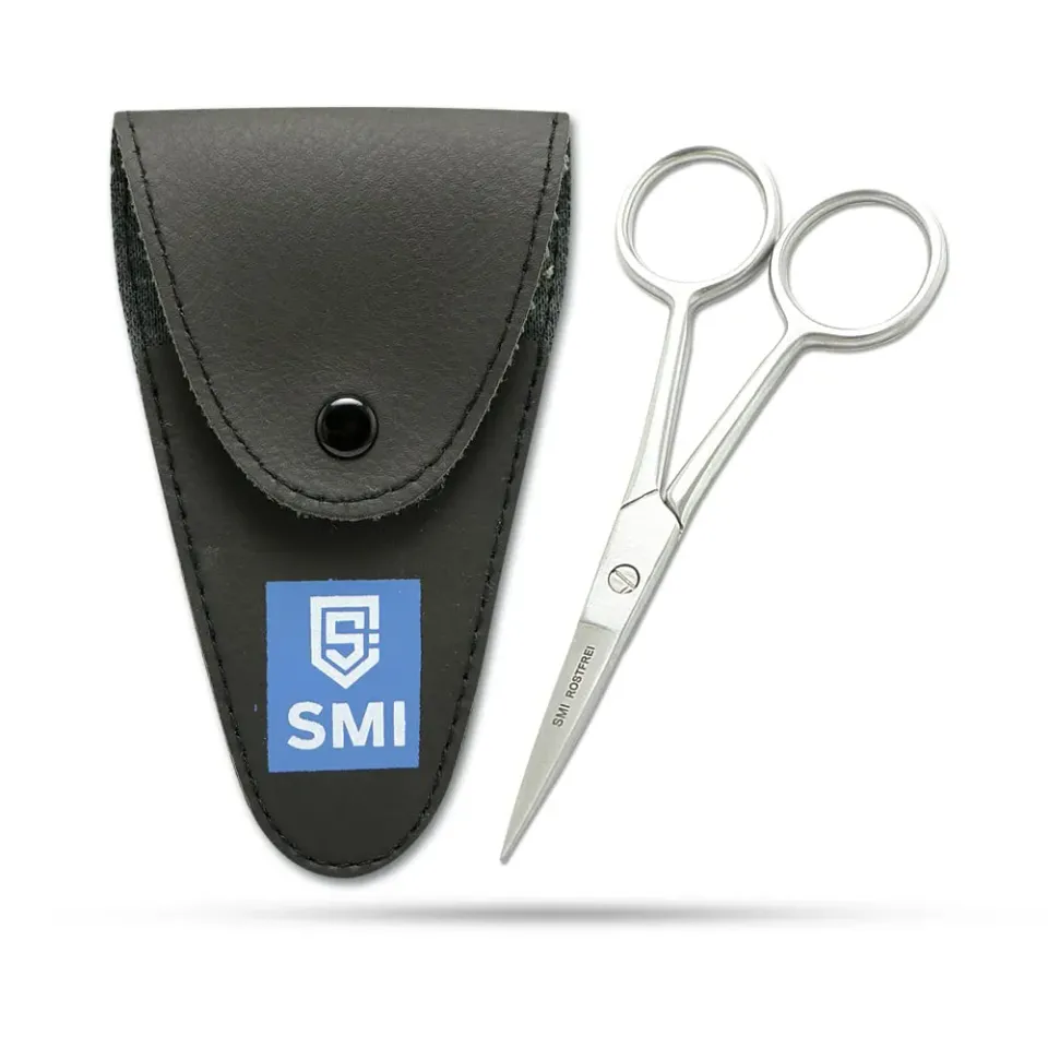 SMI 10 cm forbici baffi barba lama 3,3 cm