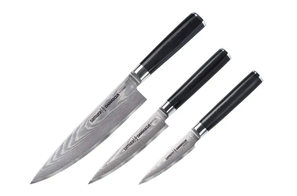 Samura Damascus SD-0230 set coltelli 3 pezzi damasco