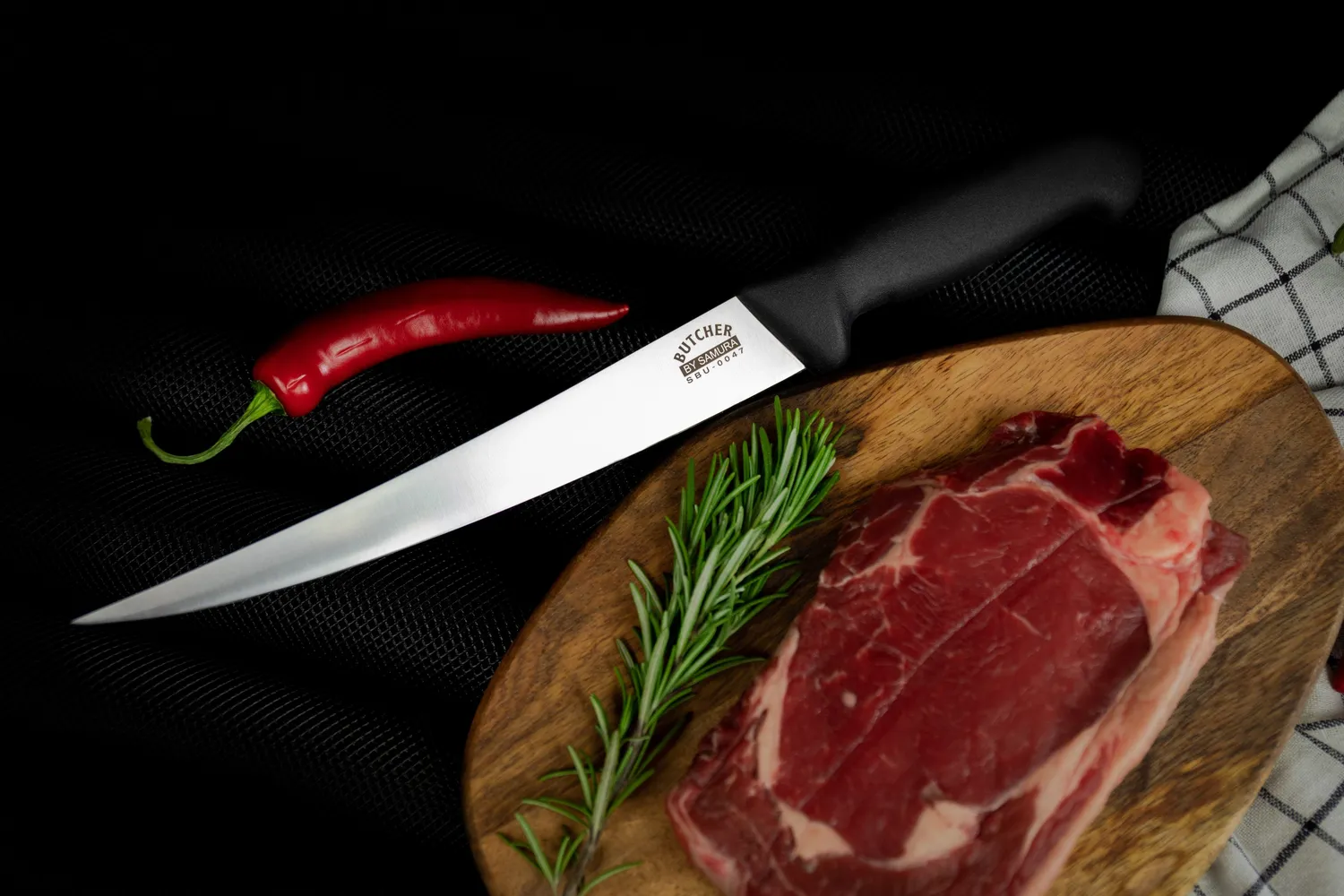 Samura Butcher SBU-0047 coltello affettare carne 222 mm