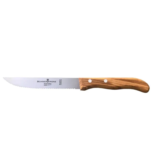Schwertkrone coltello bistecca lama ondulata steak