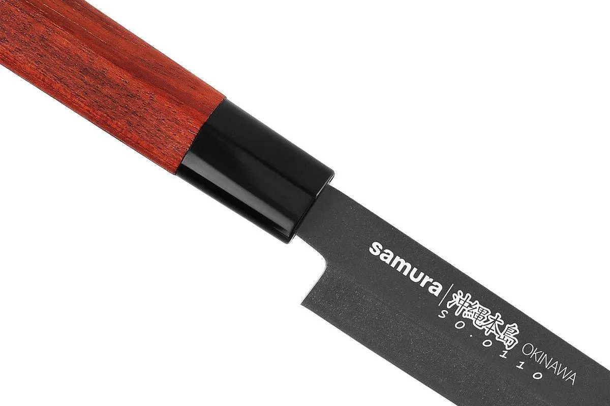 Samura Okinawa SO-0110B coltello yanagiba 240 mm legno