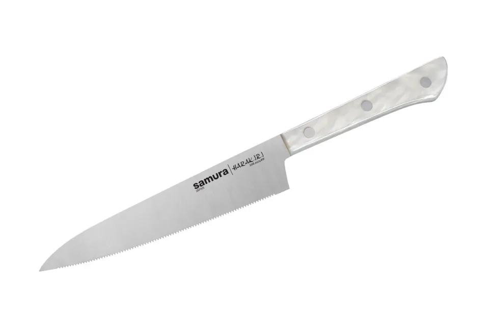 Samura Harakiri SHR-0024AW spelucchino seghettato 150mm