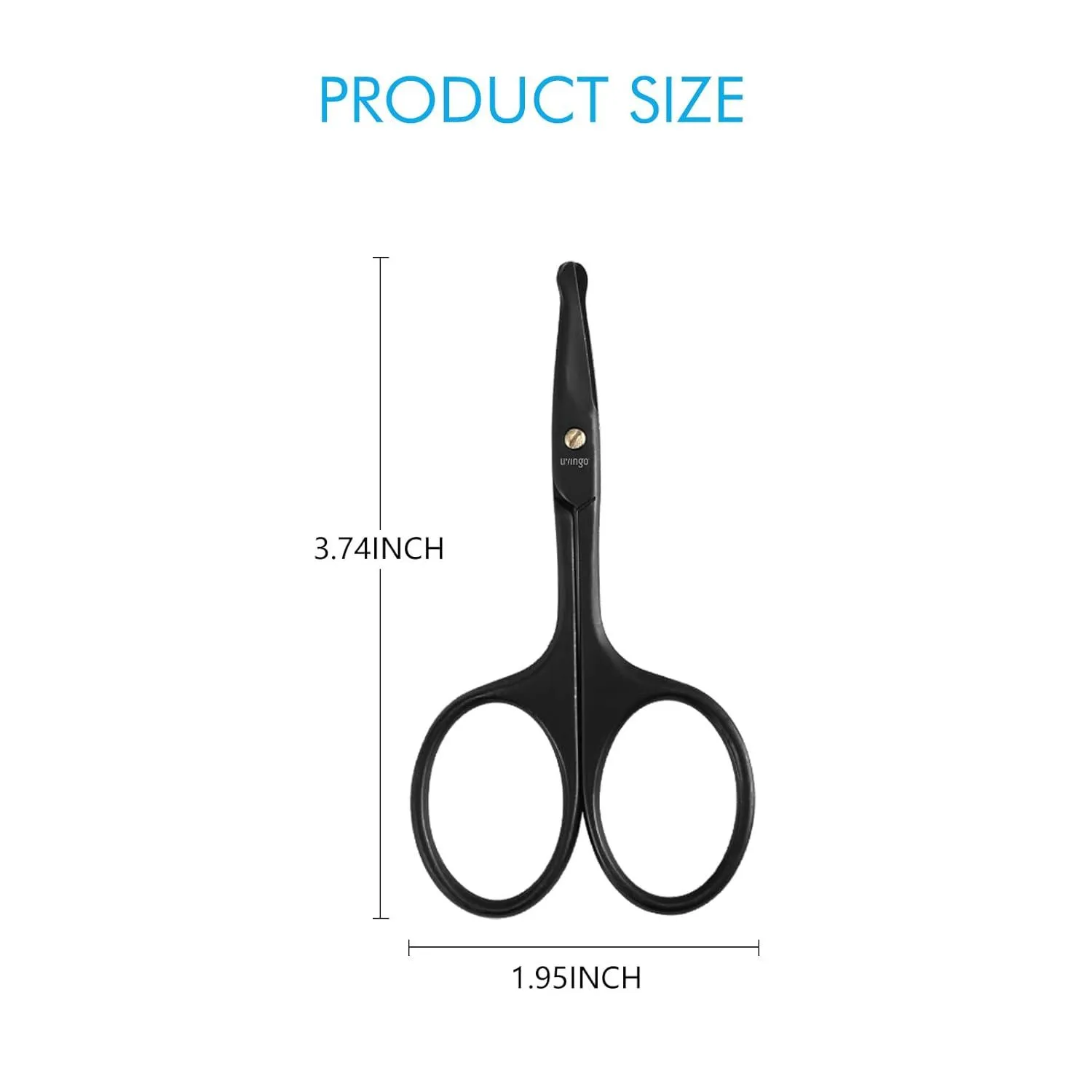 LIVINGO 8285 forbicine bellezza curve 2 pz viso sopracciglia