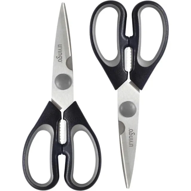 LIVINGO forbici cucina 7,5" ossa verdure schiaccianoci