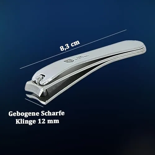 SMI Tagliaunghie Professionale 8,3 cm Curvo Inox