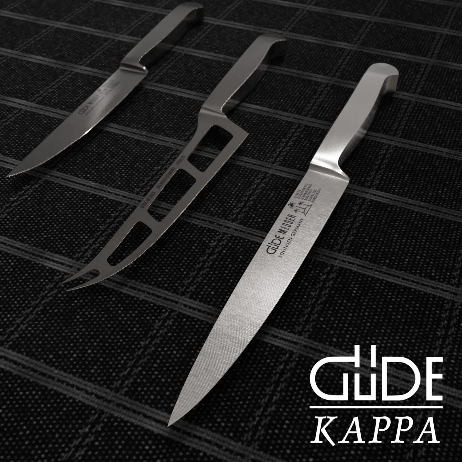 Güde Kappa Coltello Preparazione 16 cm Tutto Acciaio