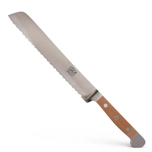 Güde Alpha Birne coltello pane 21 cm mancini pero forgiato