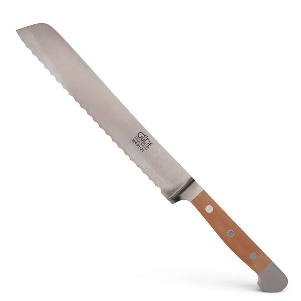 Güde Alpha Birne coltello pane 21 cm mancini pero forgiato