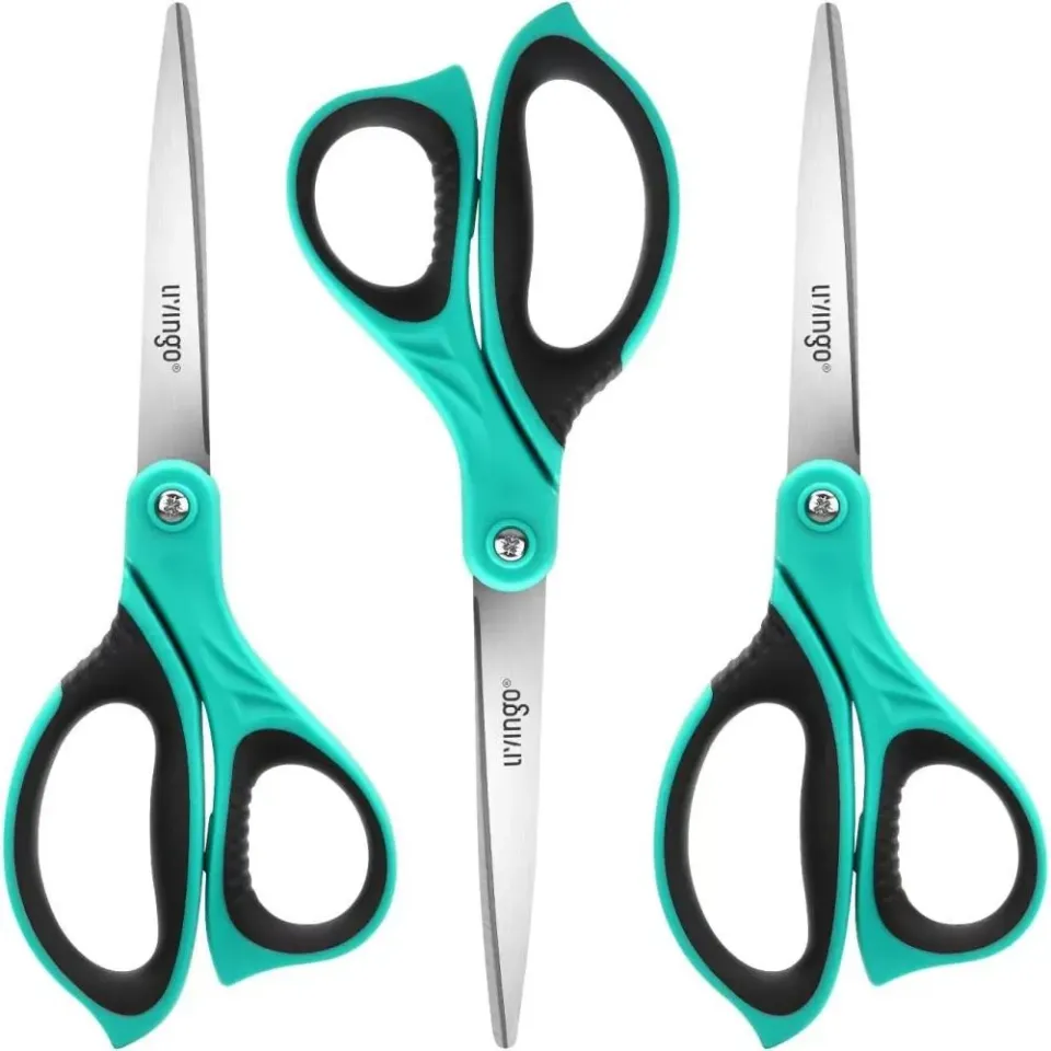 Livingo Forbici Multiuso 8,5 Pollici 3 Pezzi Blu