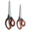 LIVINGO Forbici Sarto 8.5+9.5" Titanio Nero Rosso