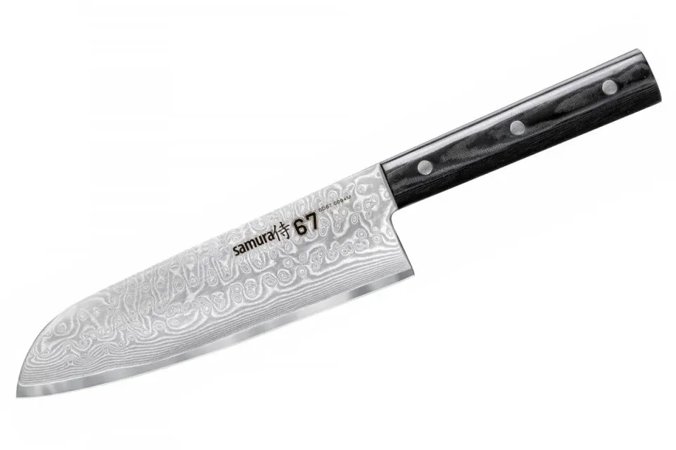 Samura 67 Damascus SD67-0094M santoku damasco 61 HRC