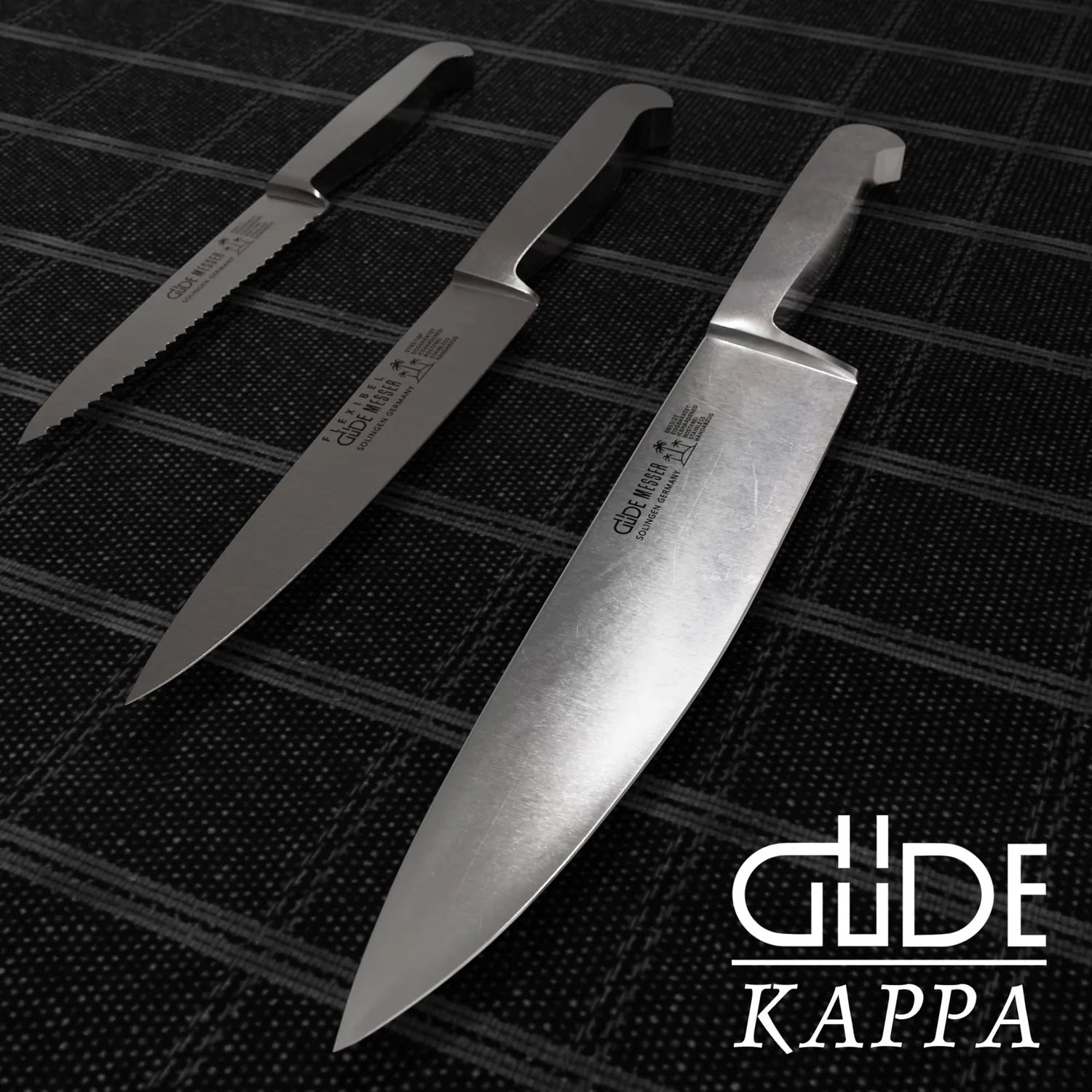 Franz Güde Kappa coltello cuoco 21 cm acciaio forgiato