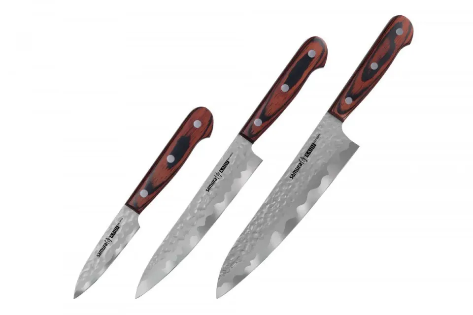 Samura Kaiju Set Coltelli 3 Pezzi SKJ-0220 Martellato