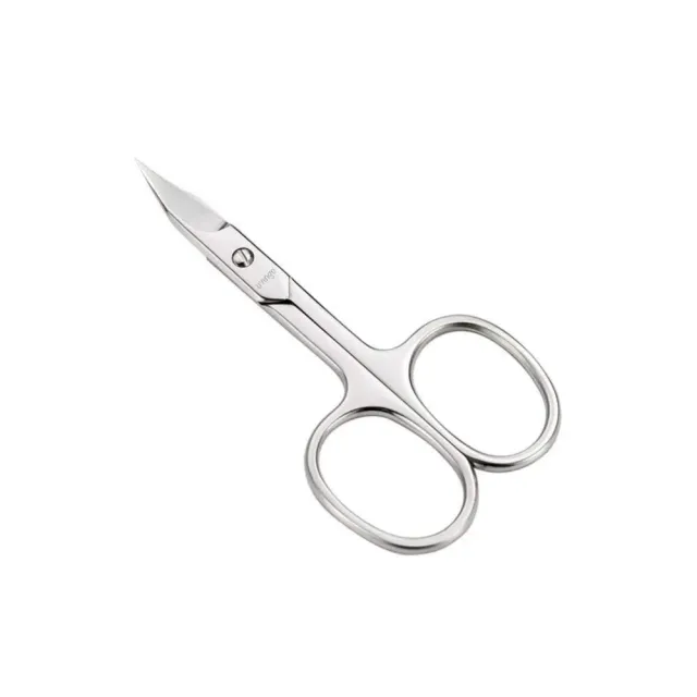 LIVINGO Forbici Unghie Curve 3,5" Oro con Astuccio