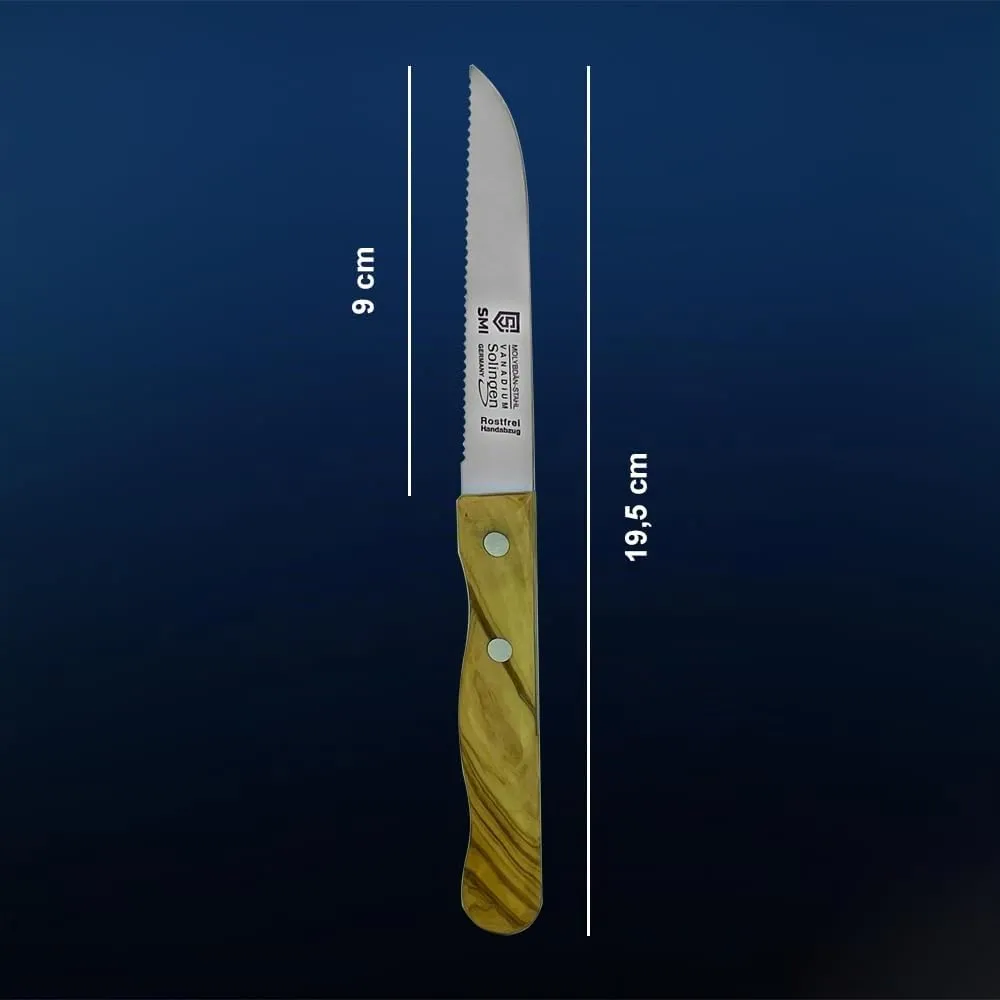 SMI spelucchino seghettato ulivo 9 cm frutta