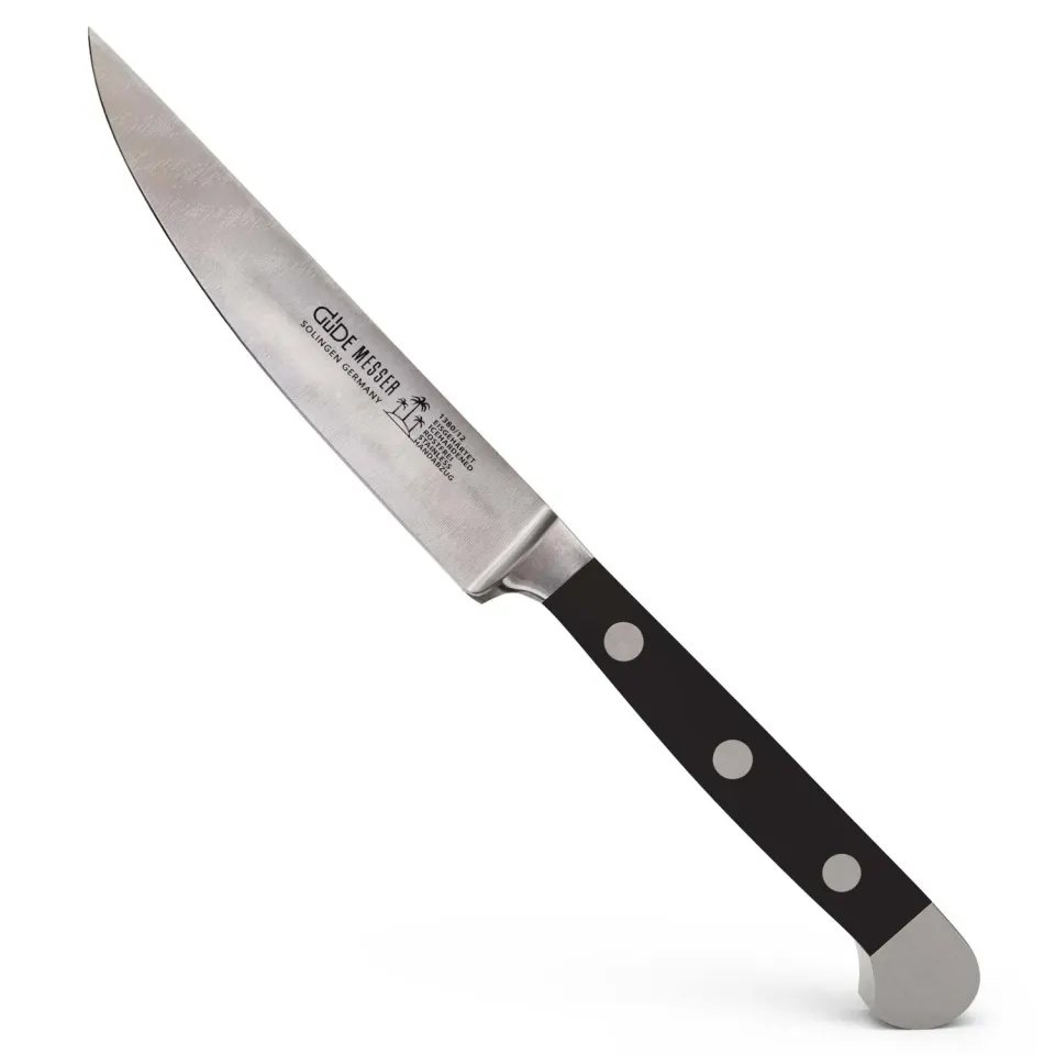 Güde Alpha coltello bistecca 12 cm POM nero
