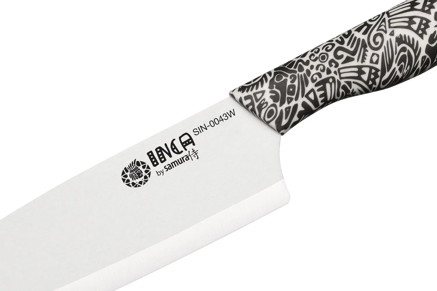 Samura Inca SIN-0043W nakiri ceramica 165 mm bianco